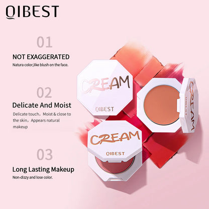 6 Color Blush Makeup Palette Red Rouge Lasting Natural Cream Cheek Contour  Korean Comsmetic Cheek Tint Face Blush