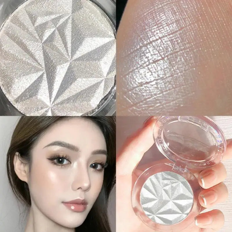 3 Colors Face Highlighter Makeup Powder Glitter Glow Face Contour Shimmer Illuminator Contour Brighten Highlight Cosmetics